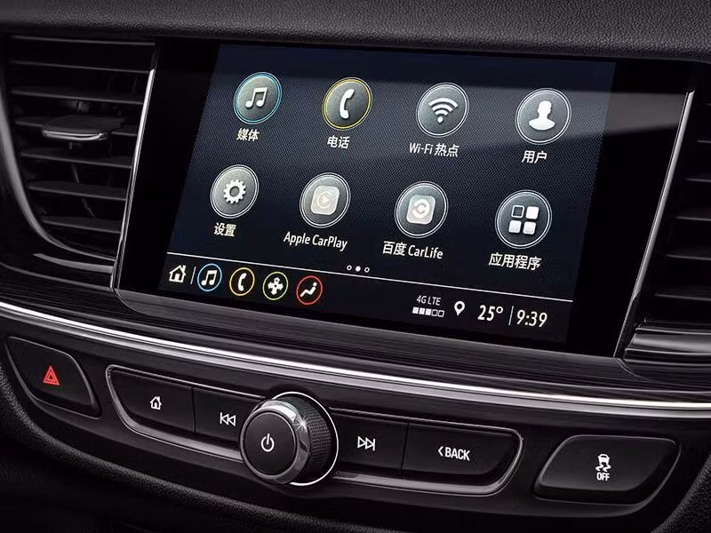 Buick Regal VI Рестайлинг 1, Седан — экран мультимедийной системы