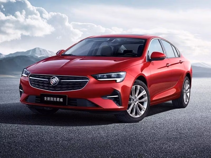 Buick Regal VI Рестайлинг 1, Седан — вид спереди