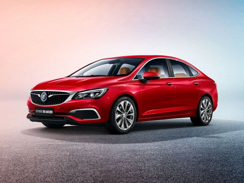 Buick Verano II Рестайлинг, Седан — вид спереди слева