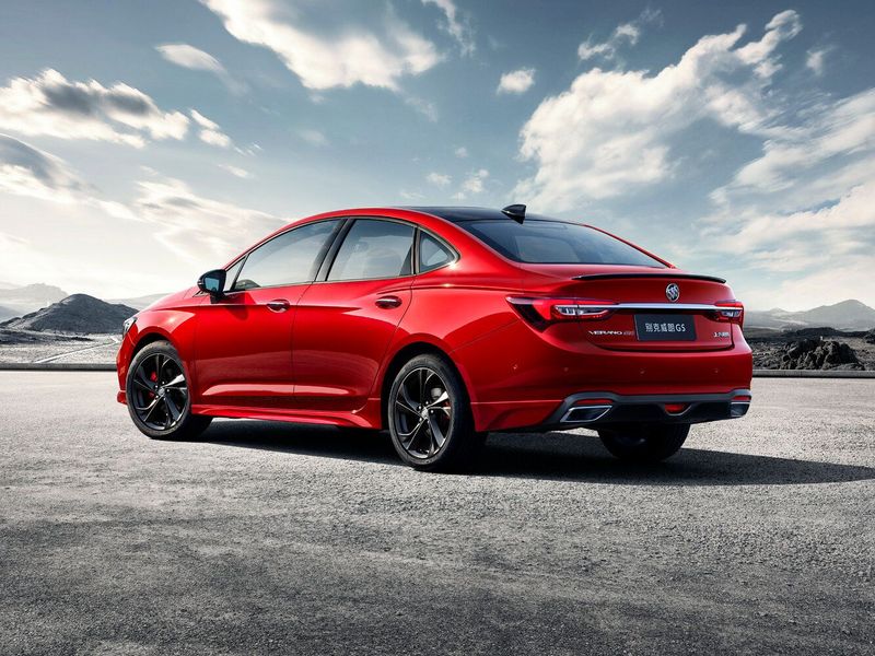 Buick Verano II Рестайлинг 2, Седан — вид сзади слева