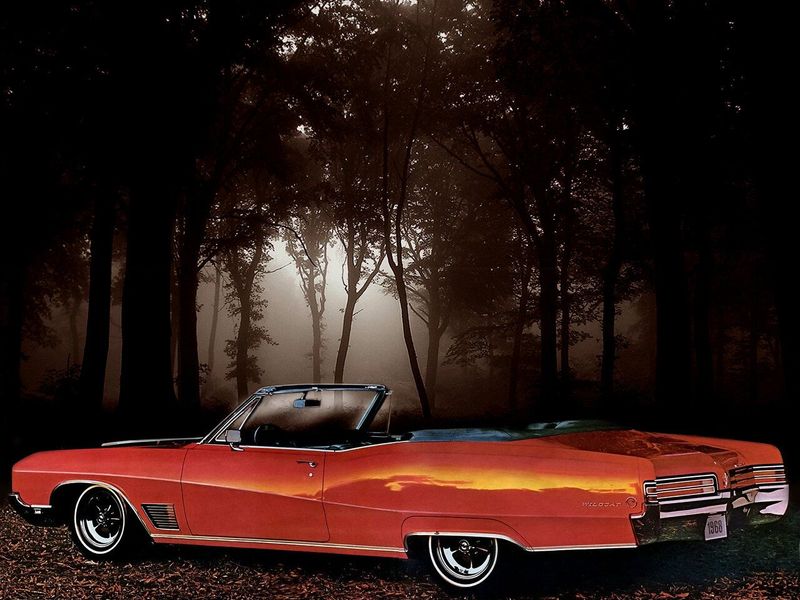 Buick Wildcat II, Кабриолет — вид сзади слева