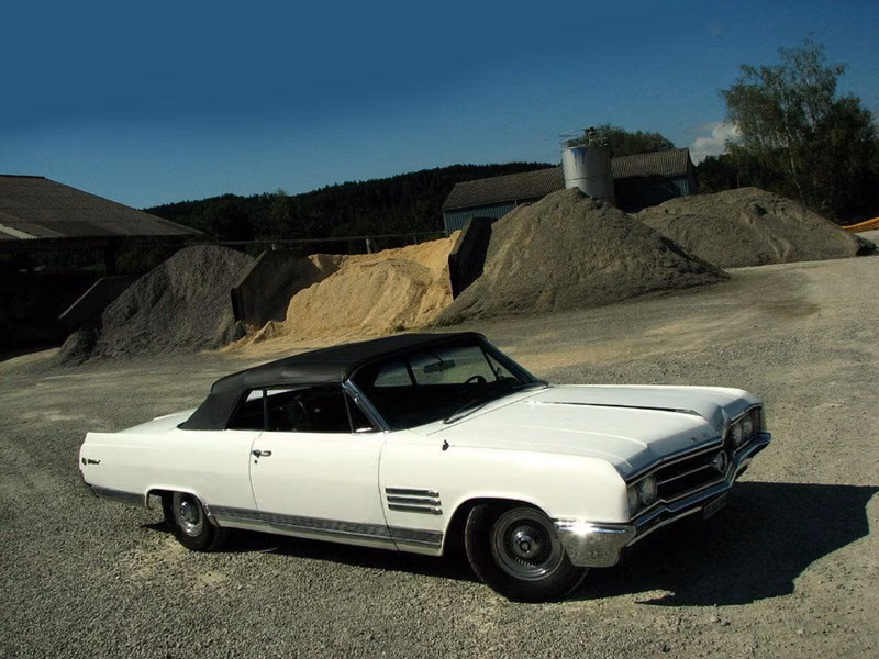 Buick Wildcat I, Кабриолет — вид спереди справа