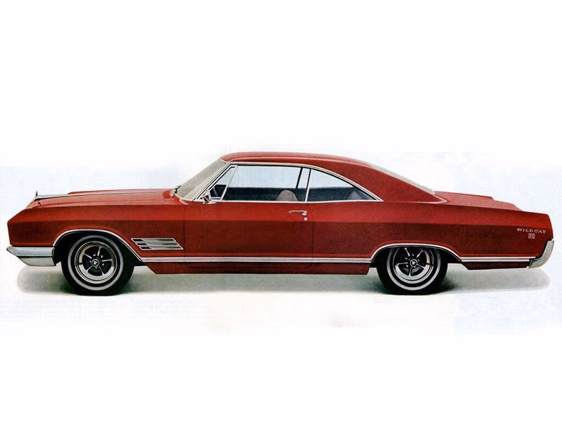 Buick Wildcat ثانياً، كوبيه - سقف صلب — منظر من الجانب الأيسر
