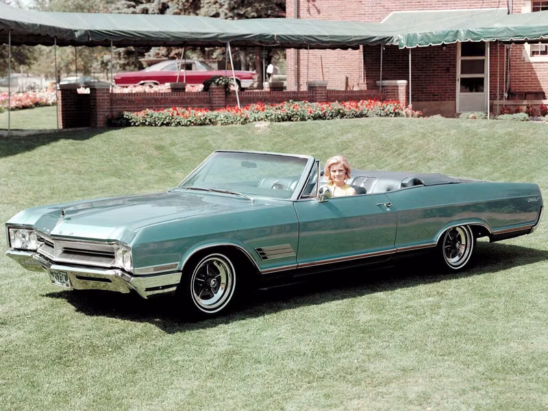 Buick Wildcat II, Кабриолет — вид спереди справа