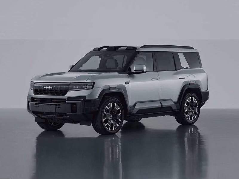 BYD FangChengBao Leopard 8, Внедорожник 5 дв. — вид спереди в три четверти