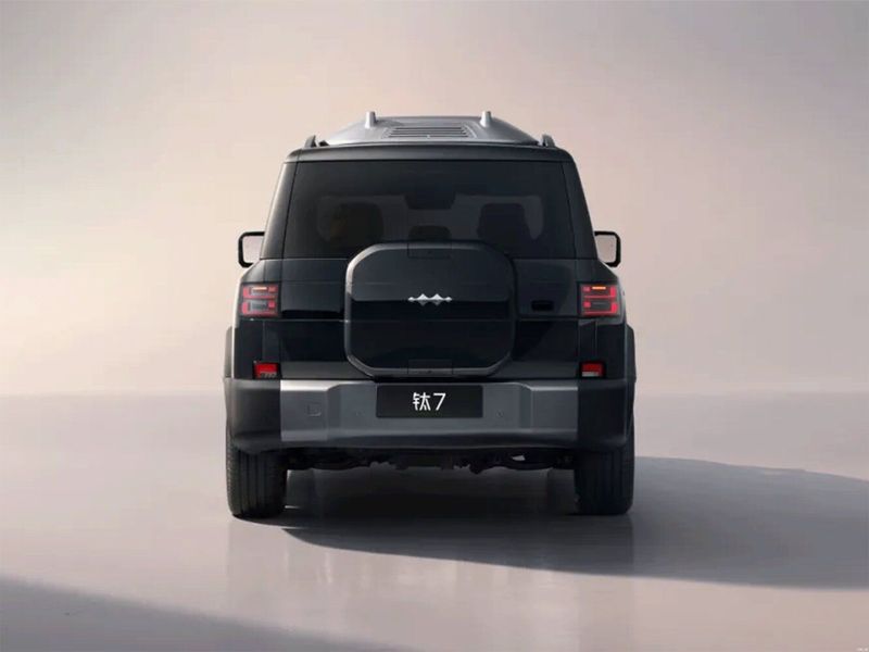 BYD FangChengBao Leopard Titanium 7, Внедорожник 5 дв. — вид сзади
