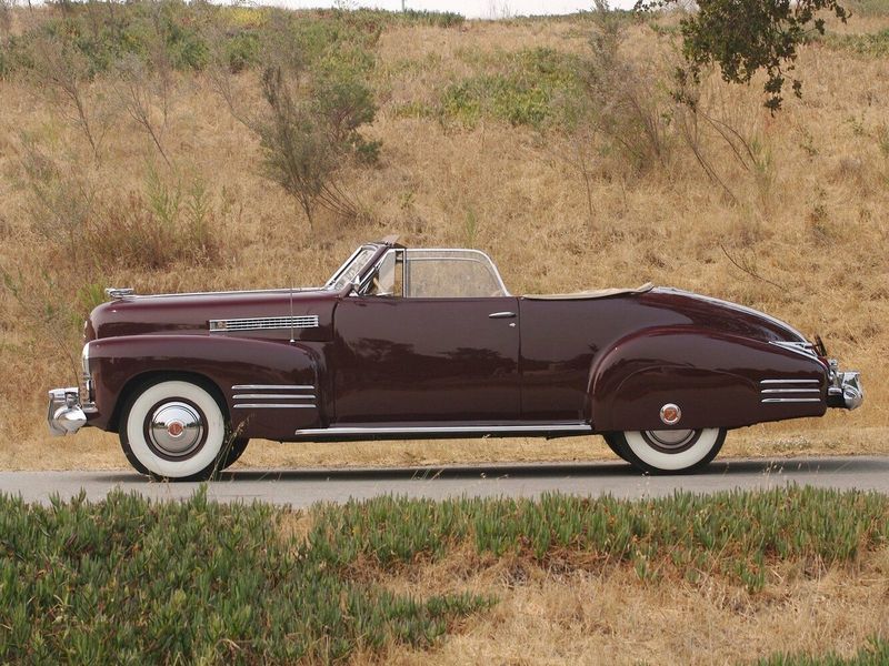 Cadillac Series 62 I, Кабриолет — вид слева