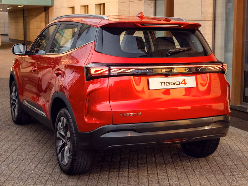 Chery Tiggo 4 I Рестайлинг 2, Внедорожник 5 дв. — вид сзади слева
