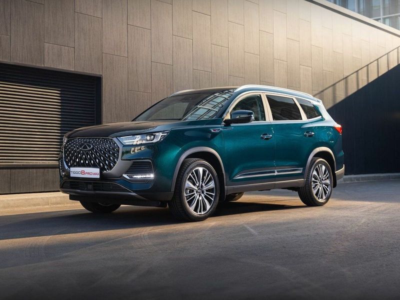 Chery Tiggo 8 Pro Max I Рестайлинг, Внедорожник 5 дв. — вид спереди слева