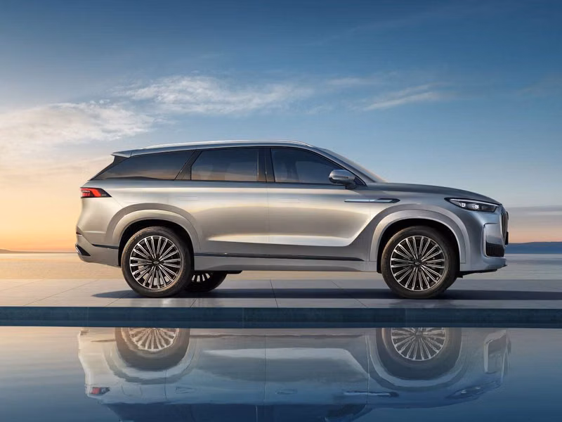 Chery Tiggo 9 I (السوق الصيني) فيس ليفت، دفع رباعي 5 أبواب — منظر من الجانب الأيمن