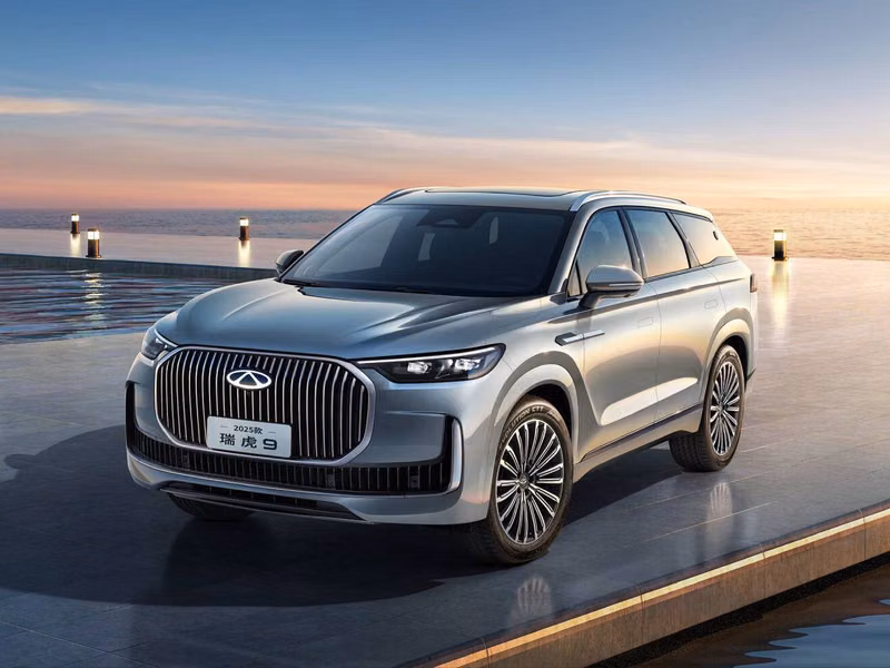 Chery Tiggo 9 I (السوق الصيني) فيس ليفت، دفع رباعي 5 أبواب — منظر أمامي