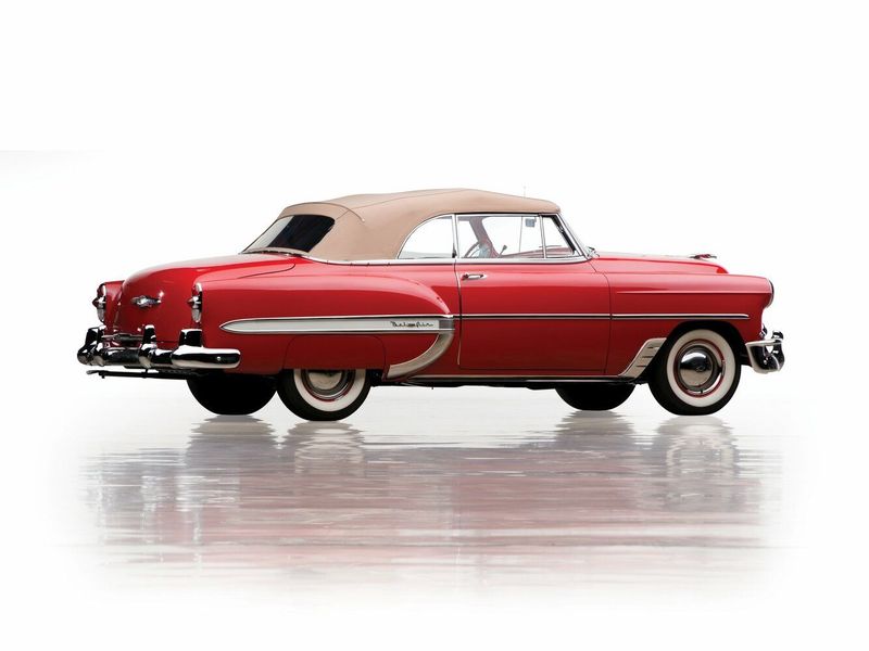 Chevrolet Bel Air I, Кабриолет — вид сзади слева