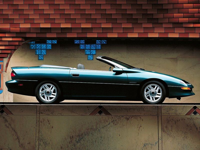 Chevrolet Camaro IV, Кабриолет — вид справа