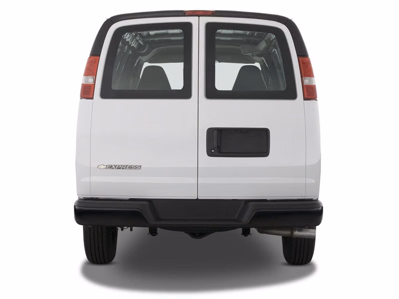 Chevrolet Express ثانياً، فان — منظر خلفي