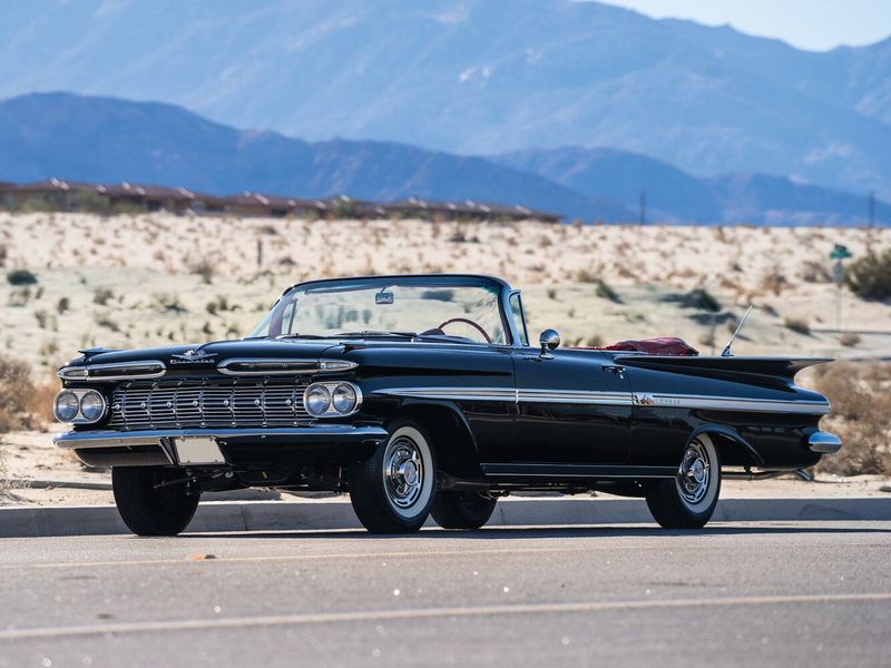 Chevrolet Impala II, Кабриолет — вид спереди справа