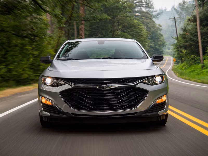 Chevrolet Malibu فيس ليفت التاسع، سيدان — منظر أمامي