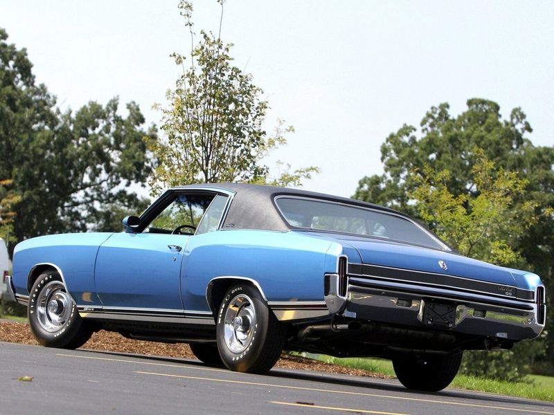 Chevrolet Monte Carlo I، كوبيه — منظر خلفي أيمن