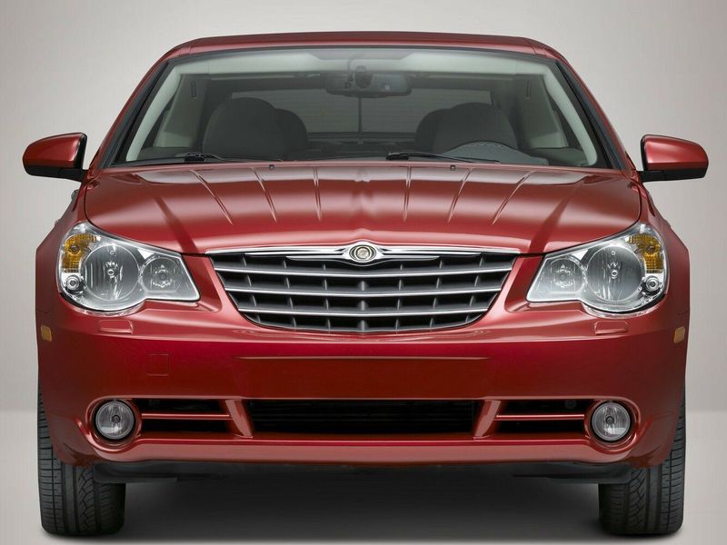 Chrysler Sebring ثالثاً، قابلة للتحويل — منظر أمامي