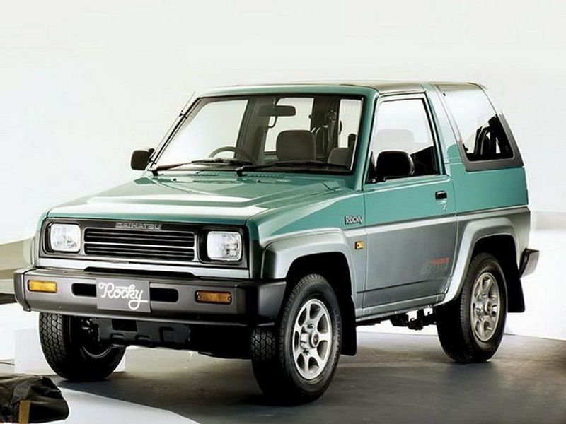 Daihatsu Rocky I، دفع رباعي خارجي — منظر أمامي أيمن