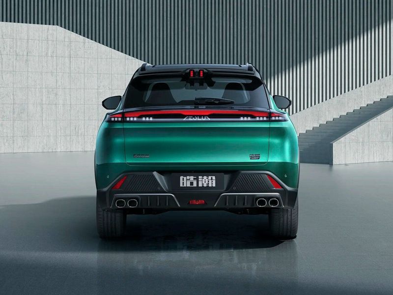 DongFeng Mage, Внедорожник 5 дв. — вид сзади
