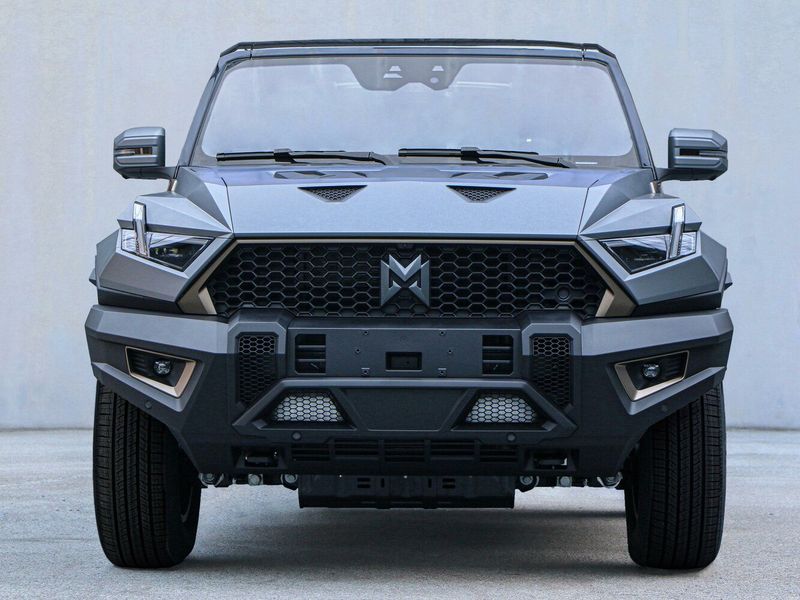 DongFeng Mengshi M-Hero 917، دفع رباعي 5 أبواب — منظر أمامي