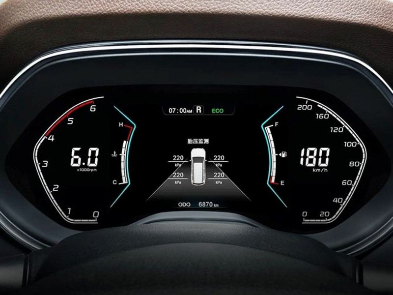 DongFeng Paladin I Рестайлинг, Внедорожник 5 дв. — панель приборов