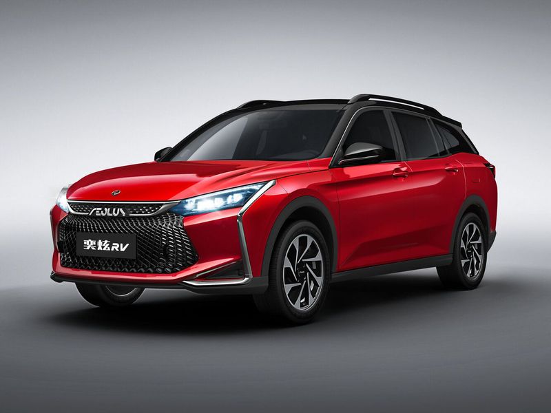 DongFeng Aeolus Yixuan GS, Внедорожник 5 дв. — вид спереди в три четверти