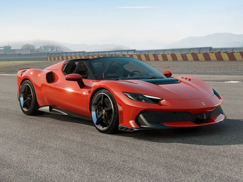 Ferrari 296, Родстер Speciale A — вид спереди слева