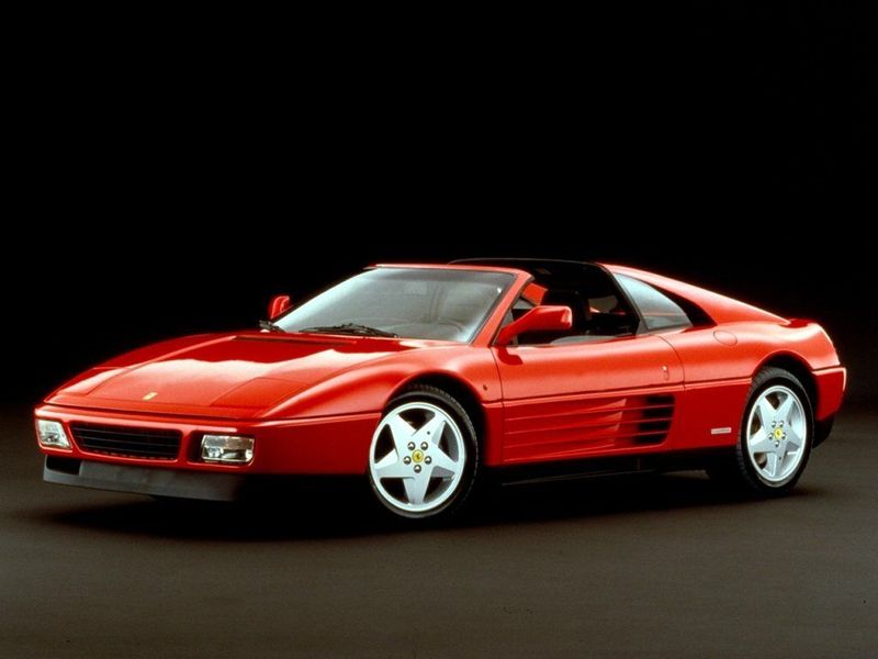 Ferrari 348, Тарга — вид спереди справа
