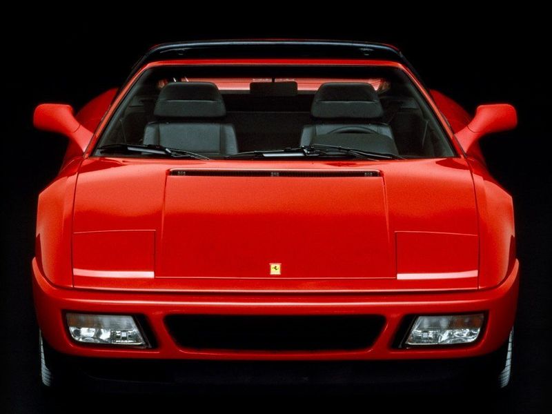 Ferrari 348, Тарга — вид спереди