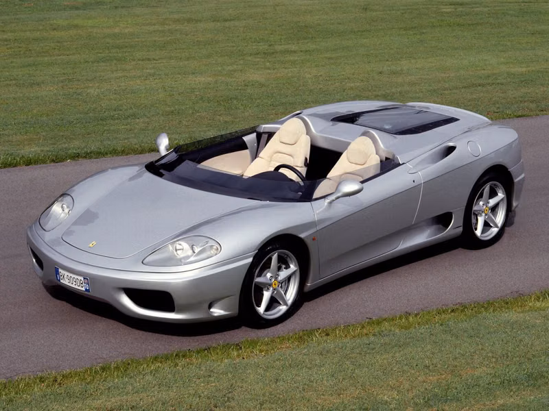 Ferrari 360, Спидстер Barchetta — вид спереди справа