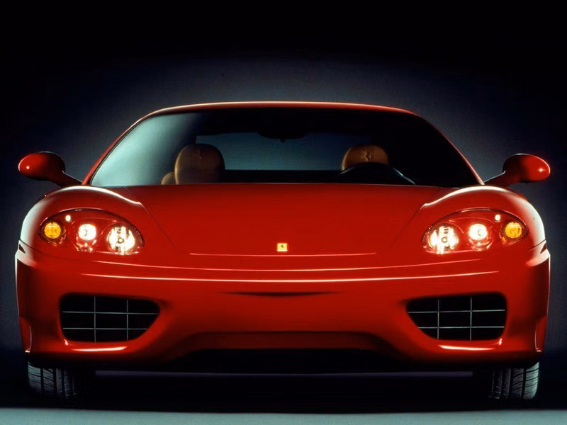 Ferrari 360, Купе Modena — вид спереди