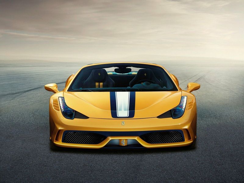 Ferrari 458, Родстер Speciale — вид спереди