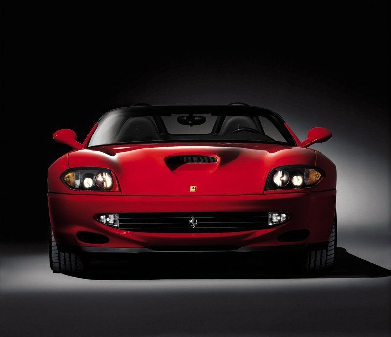 Ferrari 550, Родстер Barchetta — вид спереди