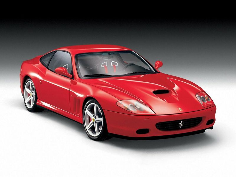 Ferrari 575M, Купе Maranello — вид спереди справа