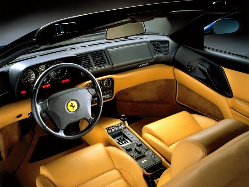 Ferrari F355, Кабриолет Spider — место водителя