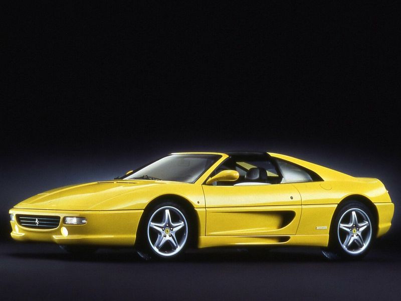 Ferrari F355, Кабриолет GTS — вид спереди справа