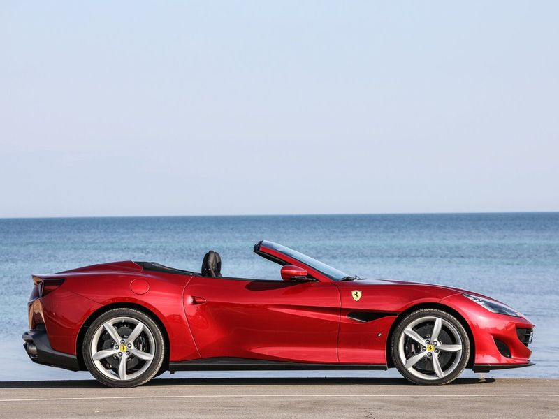 Ferrari Portofino I, Кабриолет — вид справа