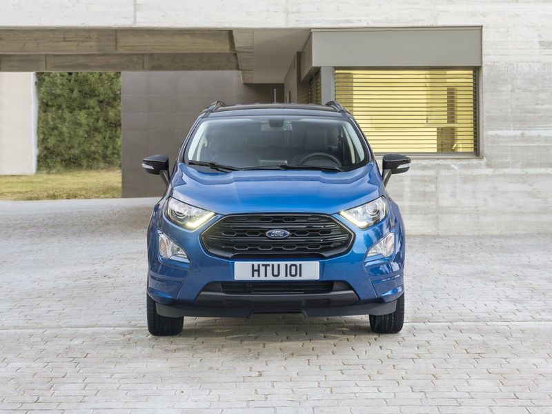 Ford EcoSport II Рестайлинг, Внедорожник 5 дв. — вид спереди
