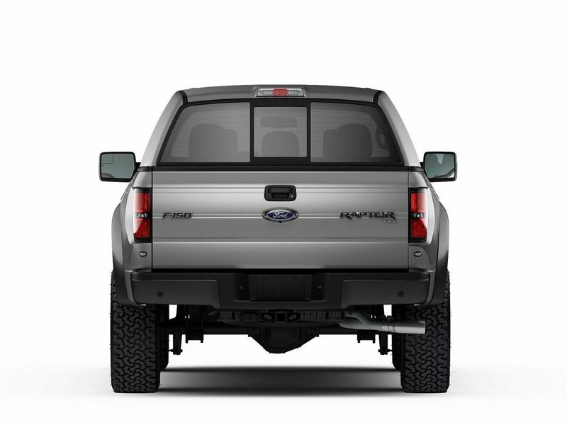 Ford F-150 الثاني عشر، بيك أب بكابينة مزدوجة Raptor CrewCab — منظر خلفي