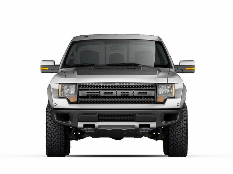 Ford F-150 الثاني عشر، بيك أب بكابينة مزدوجة Raptor CrewCab — منظر أمامي