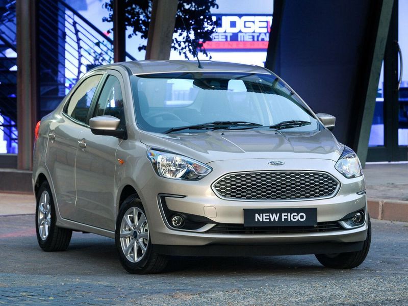 Ford Figo فيس ليفت الثاني، سيدان — منظر أمامي