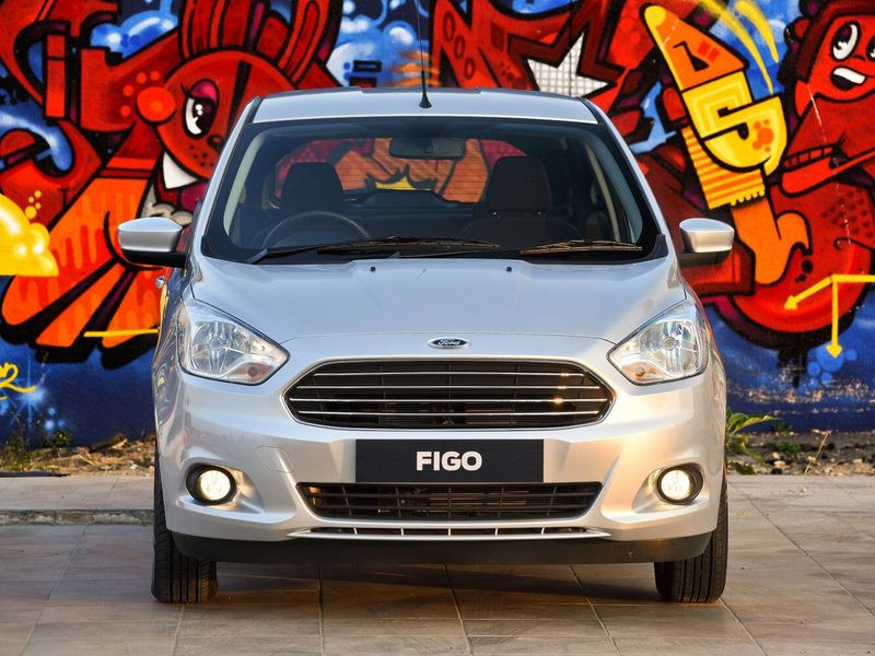 Ford Figo ثانياً، هاتشباك 5 أبواب — منظر أمامي