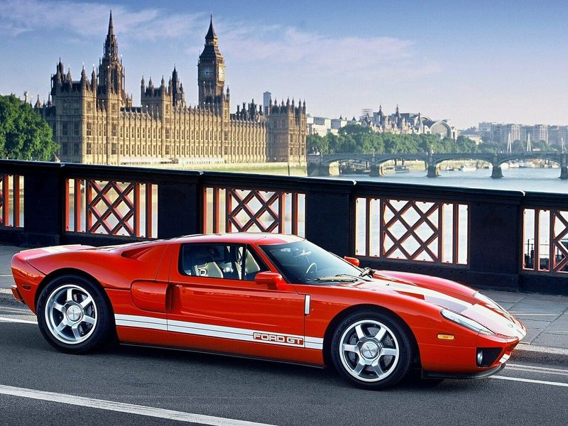 Ford GT I، كوبيه — منظر أمامي أيمن