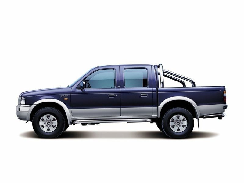 Ford Ranger I، بيك أب بكابينة مزدوجة CrewCab — منظر من الجانب الأيسر
