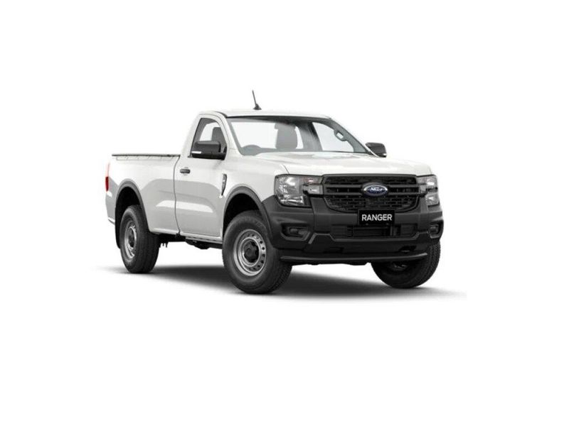 Ford Ranger T6.2, Пикап одинарная кабина Single Cab — вид спереди в три четверти