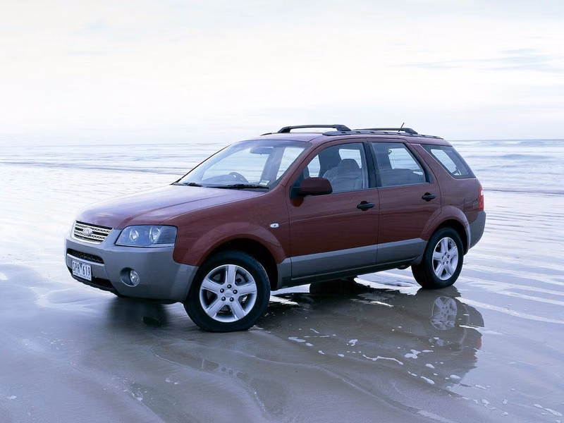 Ford Territory SX، دفع رباعي 5 أبواب — منظر أمامي أيسر