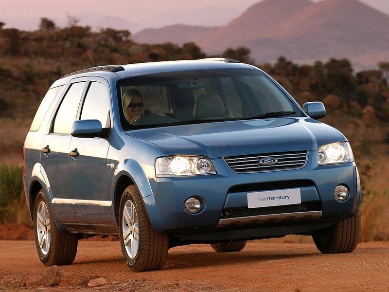 Ford Territory SY, Внедорожник 5 дв. — вид спереди слева