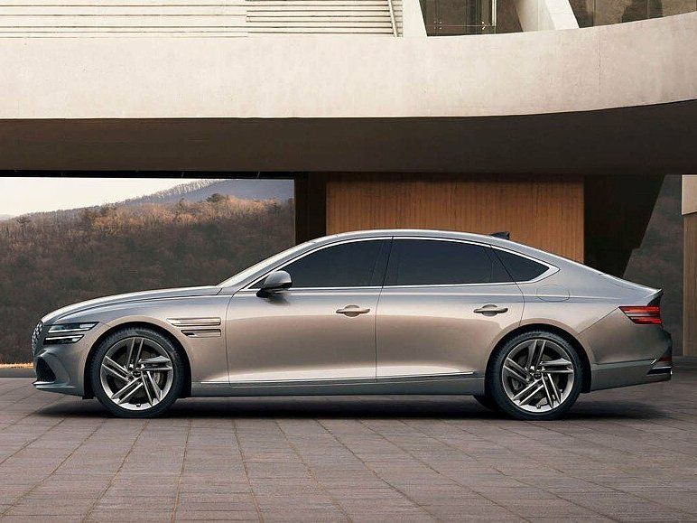 Genesis G80 II Рестайлинг, Седан — вид справа