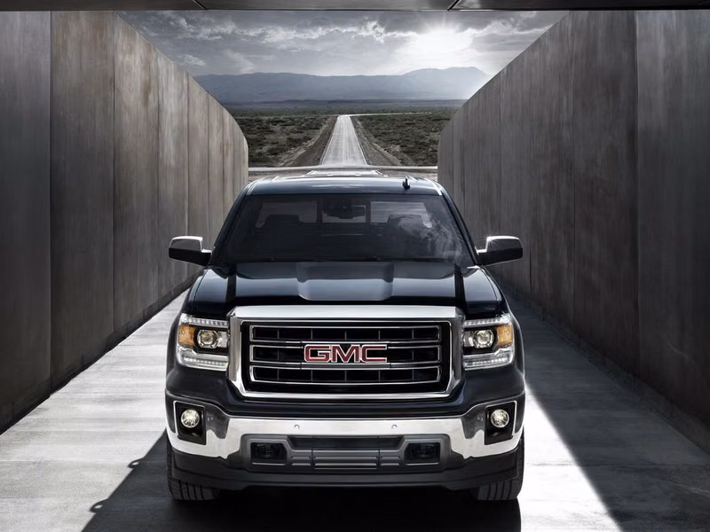 GMC Sierra III (K2XX), Пикап одинарная кабина — вид спереди